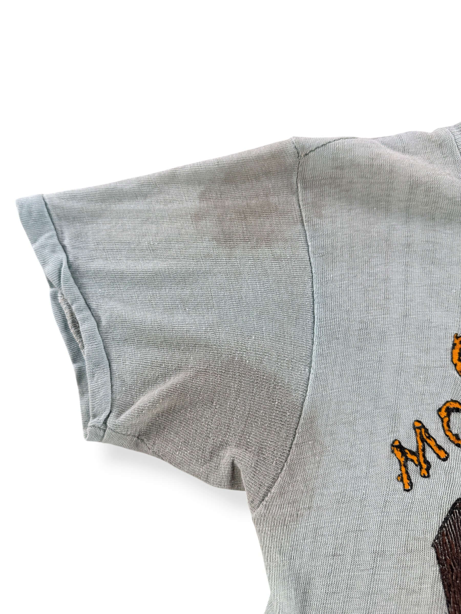 Stains on Vintage Mammoth Cave Official Moonshiner Tee SZ XXS