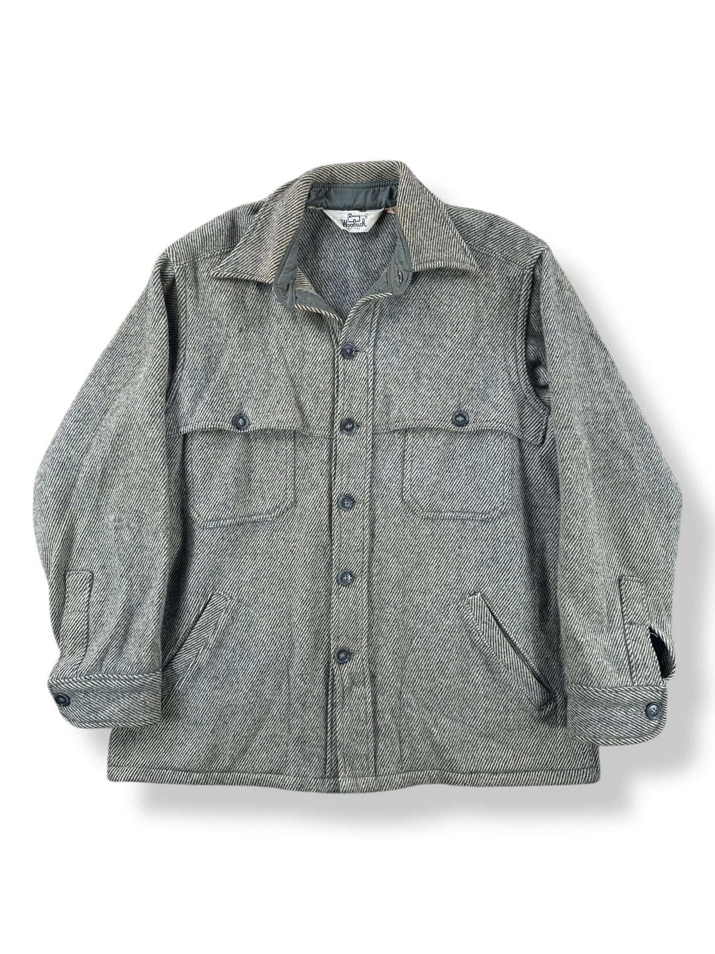 Front of Vintage Woolrich Halibut Jacket SZ L