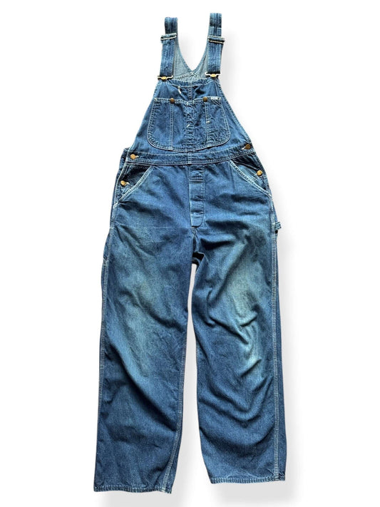 Front of Vintage Lee Overalls W33