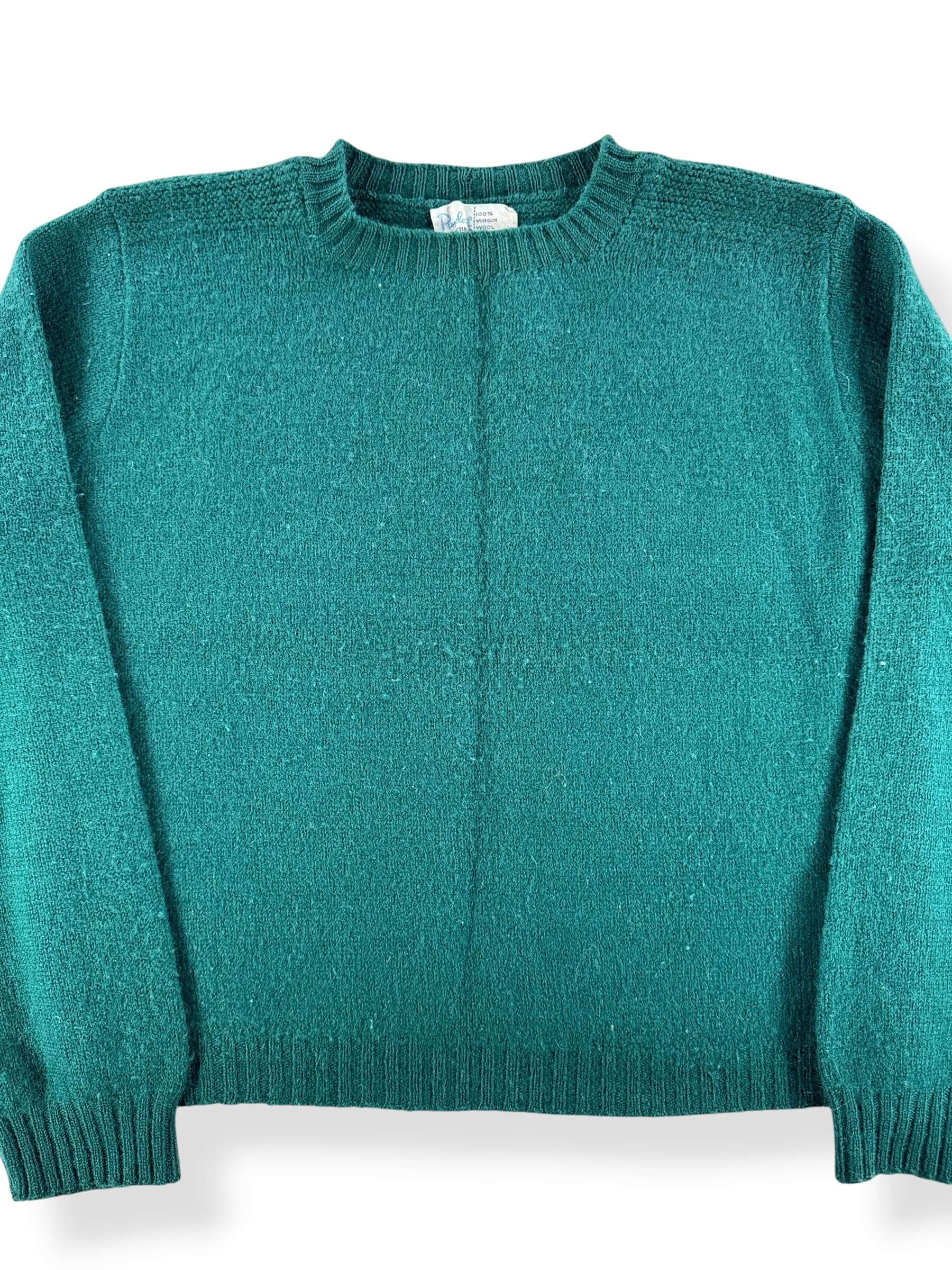 Front Close Up of Vintage Pandora Scotchkin Wool Sweater SZ S