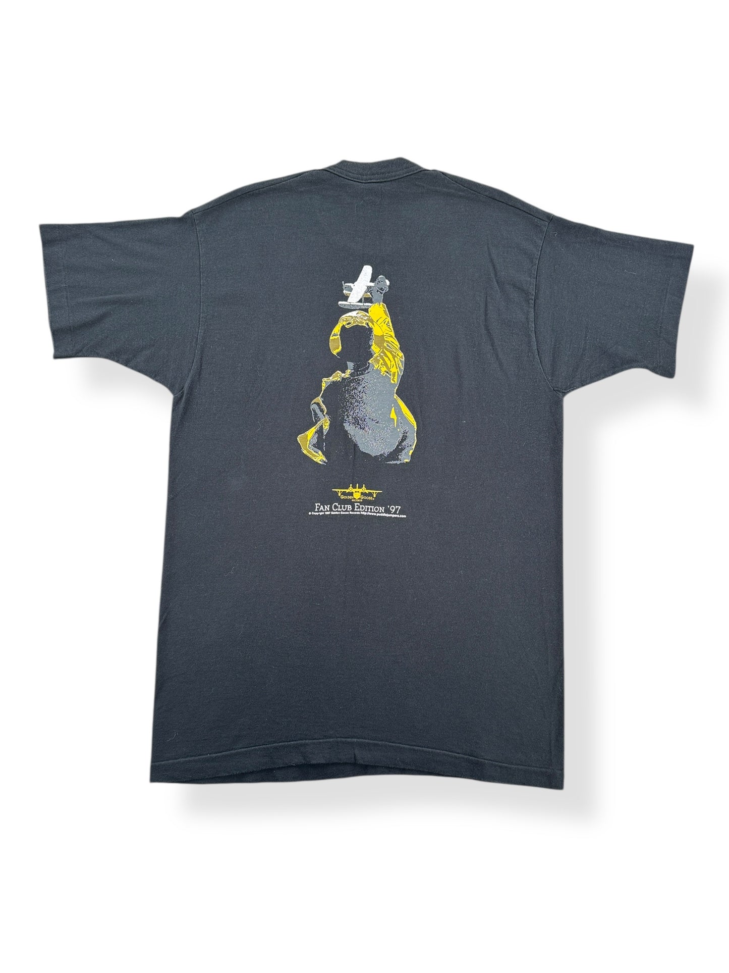 Back of Vintage Puddle Jumpers Tee SZ L (Fits M)