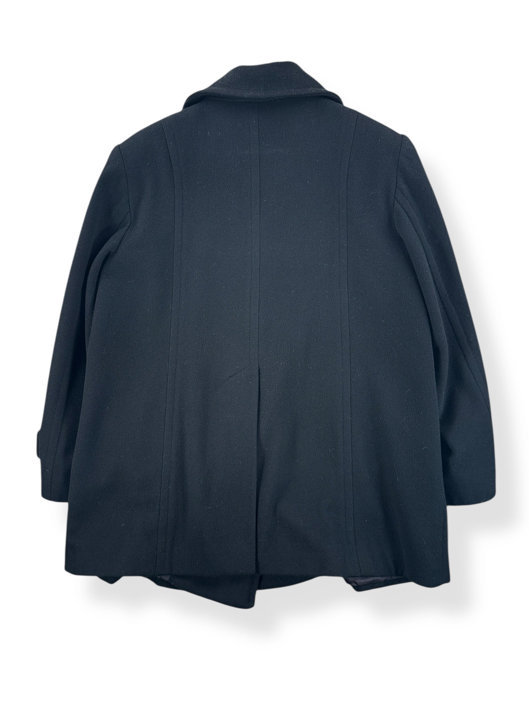 Back of Vintage I. Magnin Pea Coat