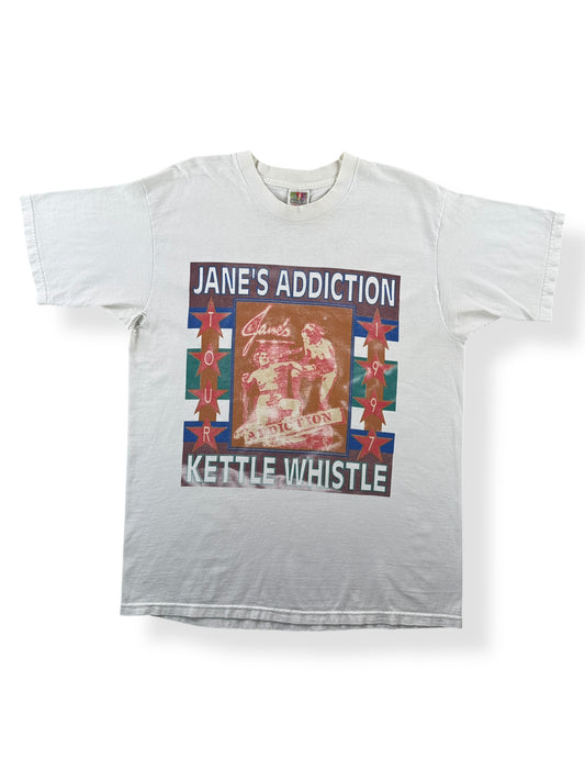 Front of Vintage 1997 Jane's Addiction Kettle Whistle Tour Tee SZ L