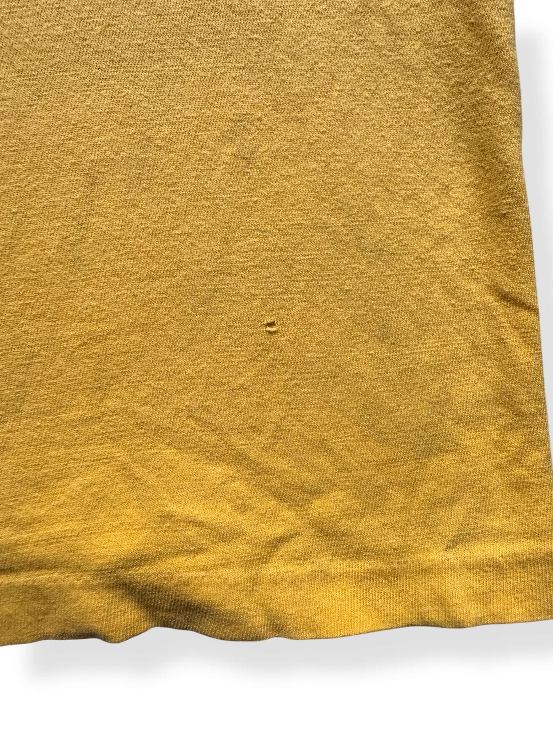 Hole on Vintage 1979 Seaport River Run Tee SZ M