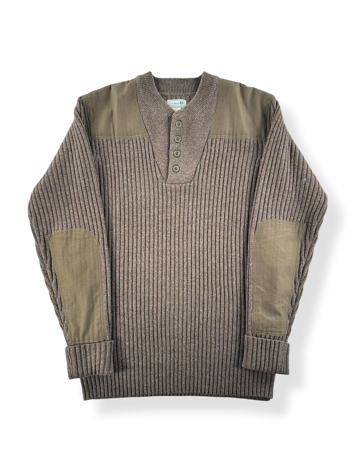 Front of Vintage NOS L.L. Bean Commando Sweater SZ L (Fits M)