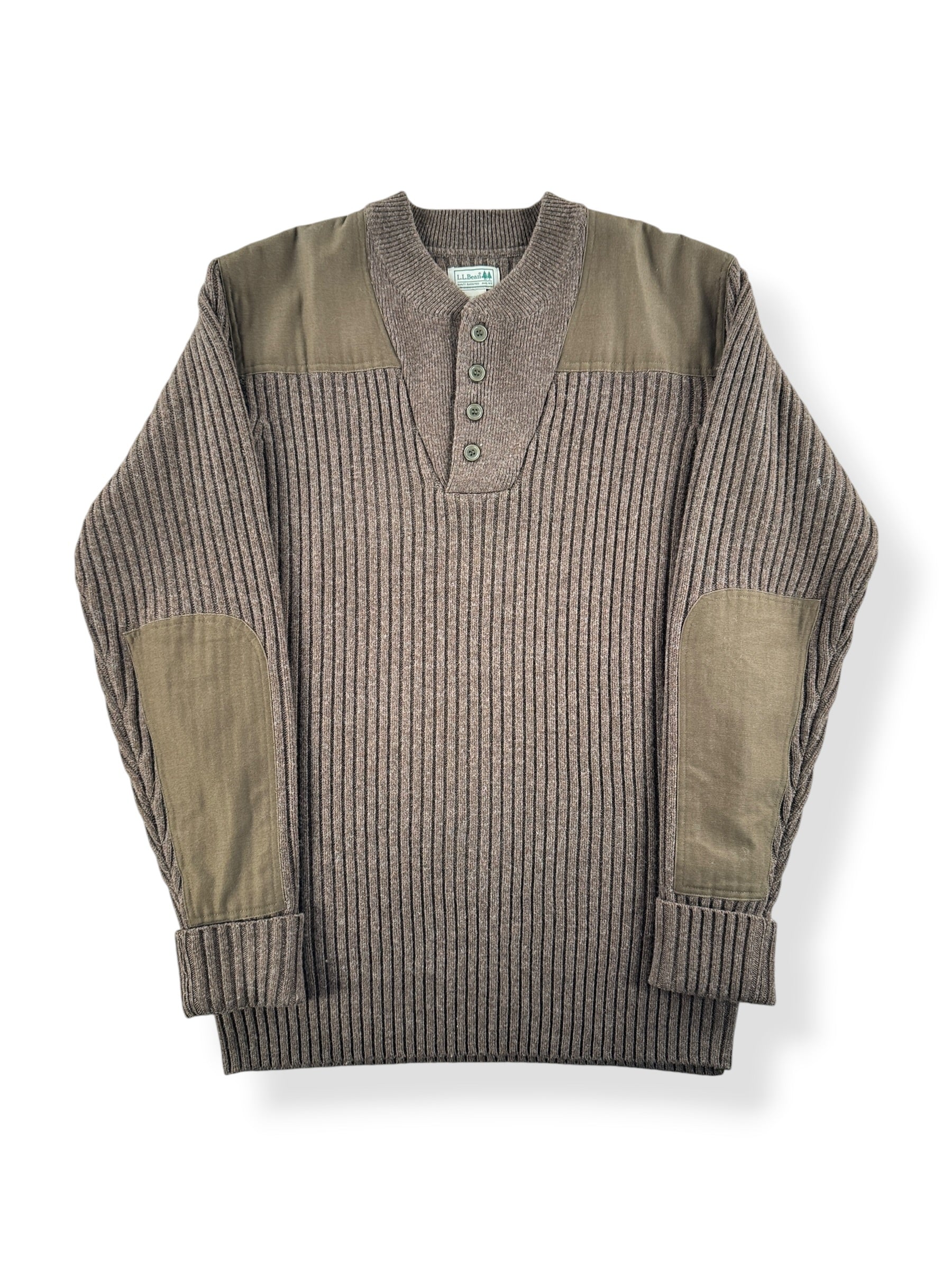 Front of Vintage NOS L.L. Bean Commando Sweater SZ L (Fits M)