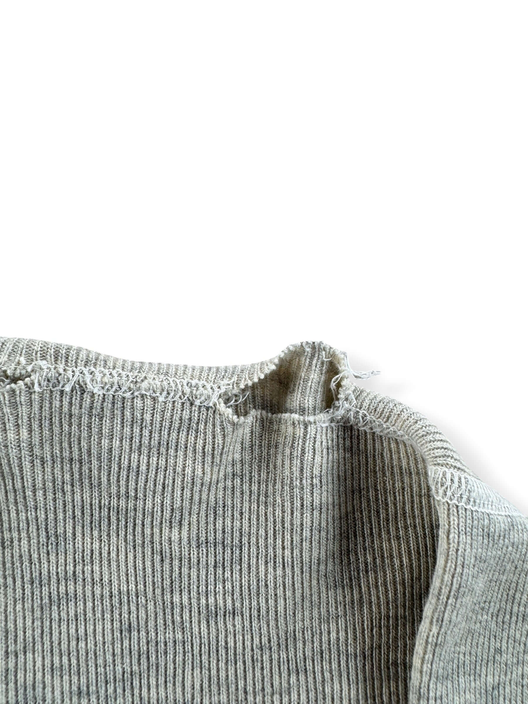 Hole on Vintage 40s/50s Military Thermal SZ M