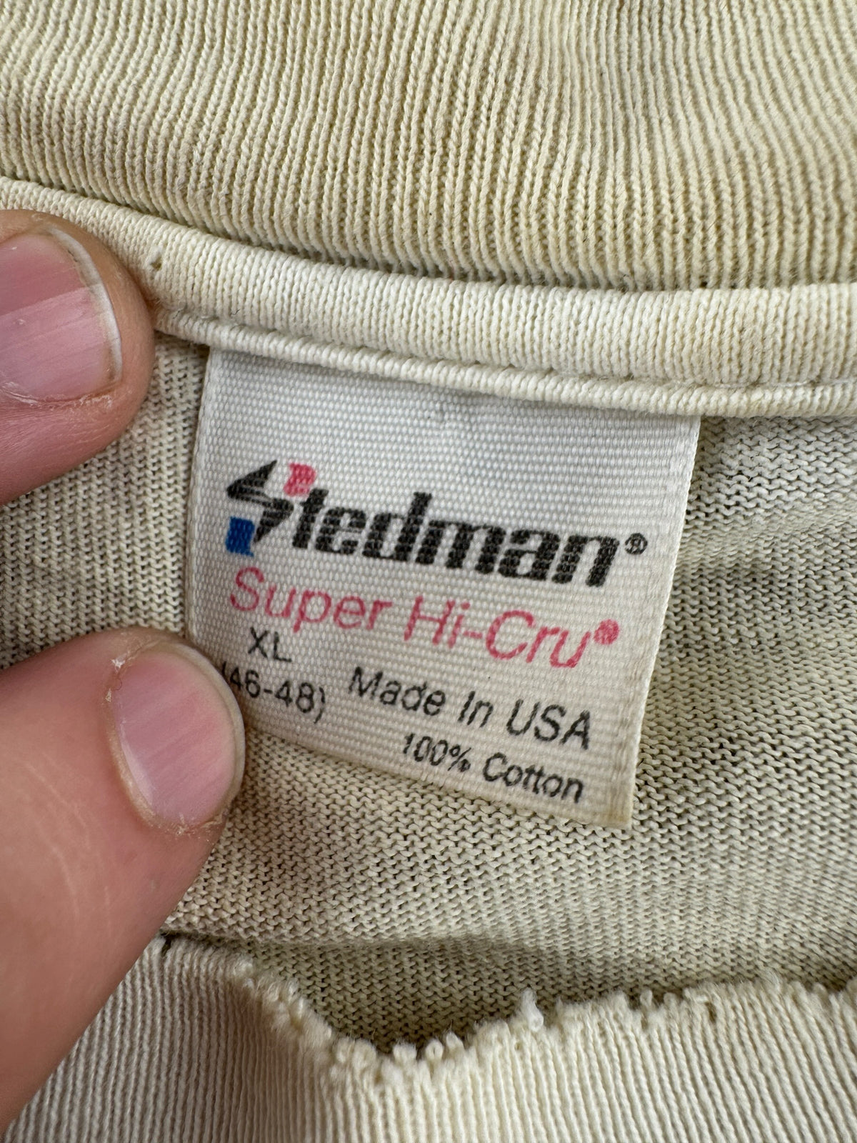 Tag on Vintage Nashville Music City Tee SZ XL