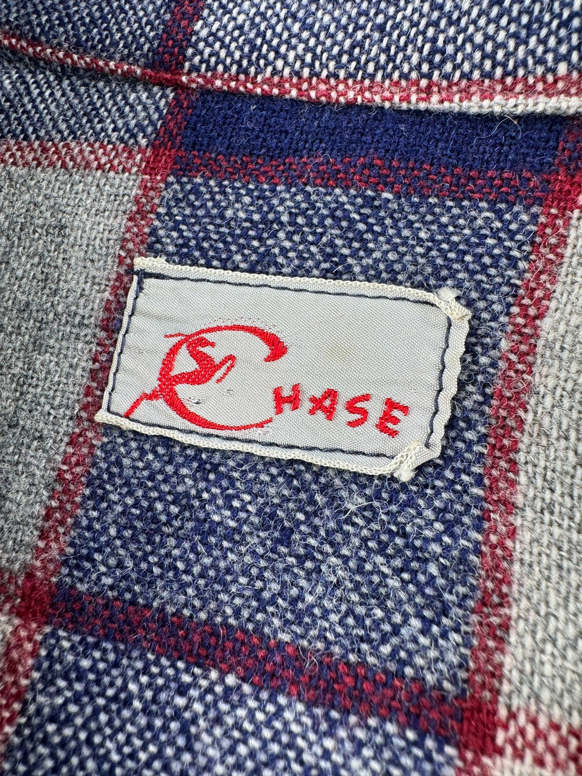 Tag on Vintage Chase 49er Jacket SZ L AS IS