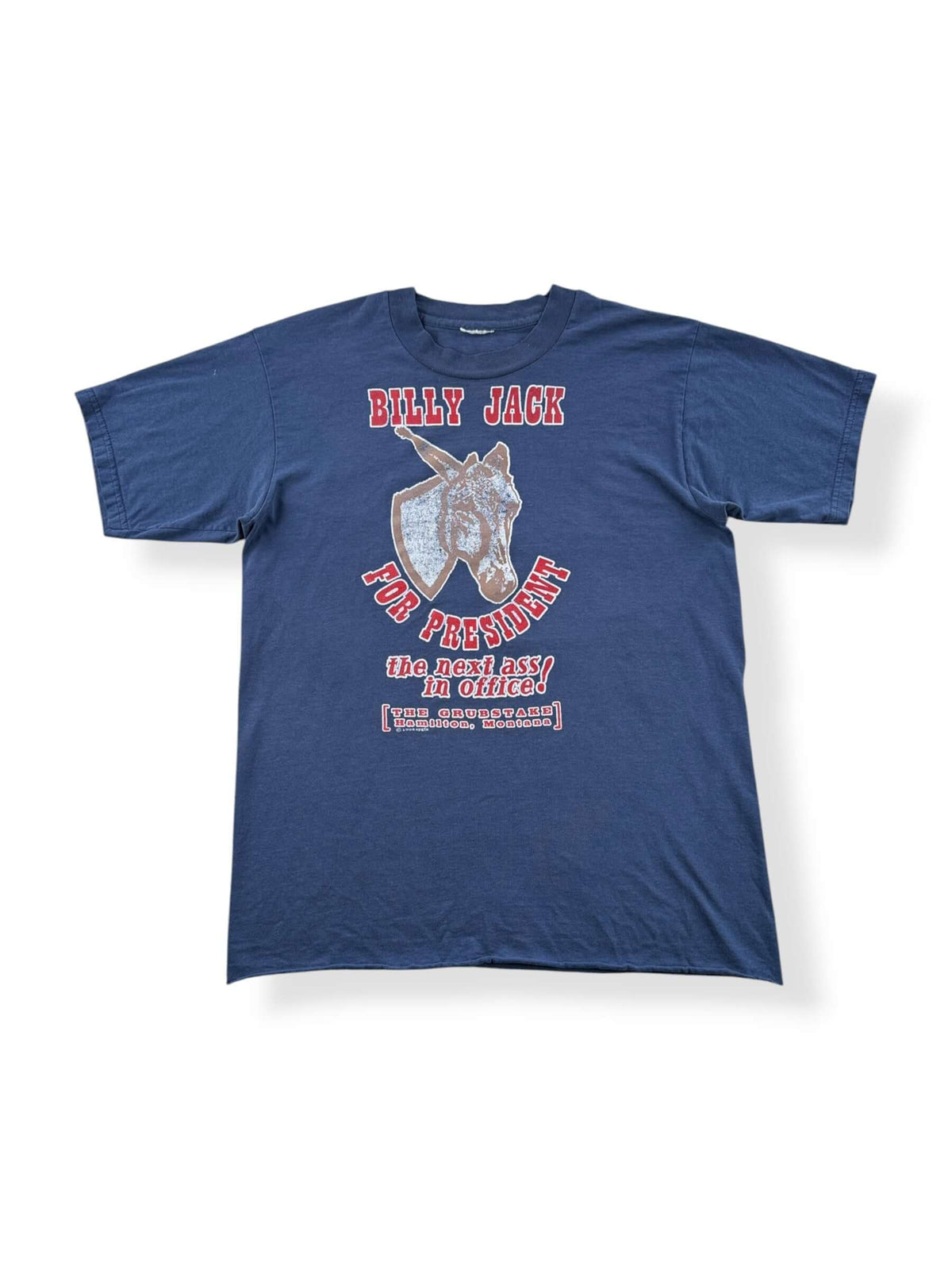 Front of Vintage Billy Jack For President Tee SZ M