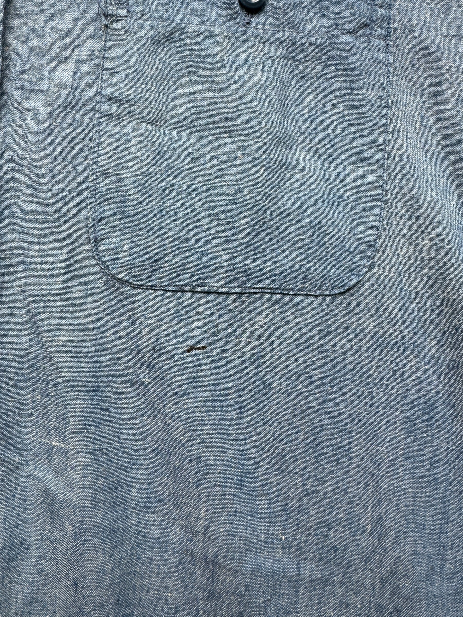 Stain on Vintage Madewell Chambray Shirt SZ XXXL