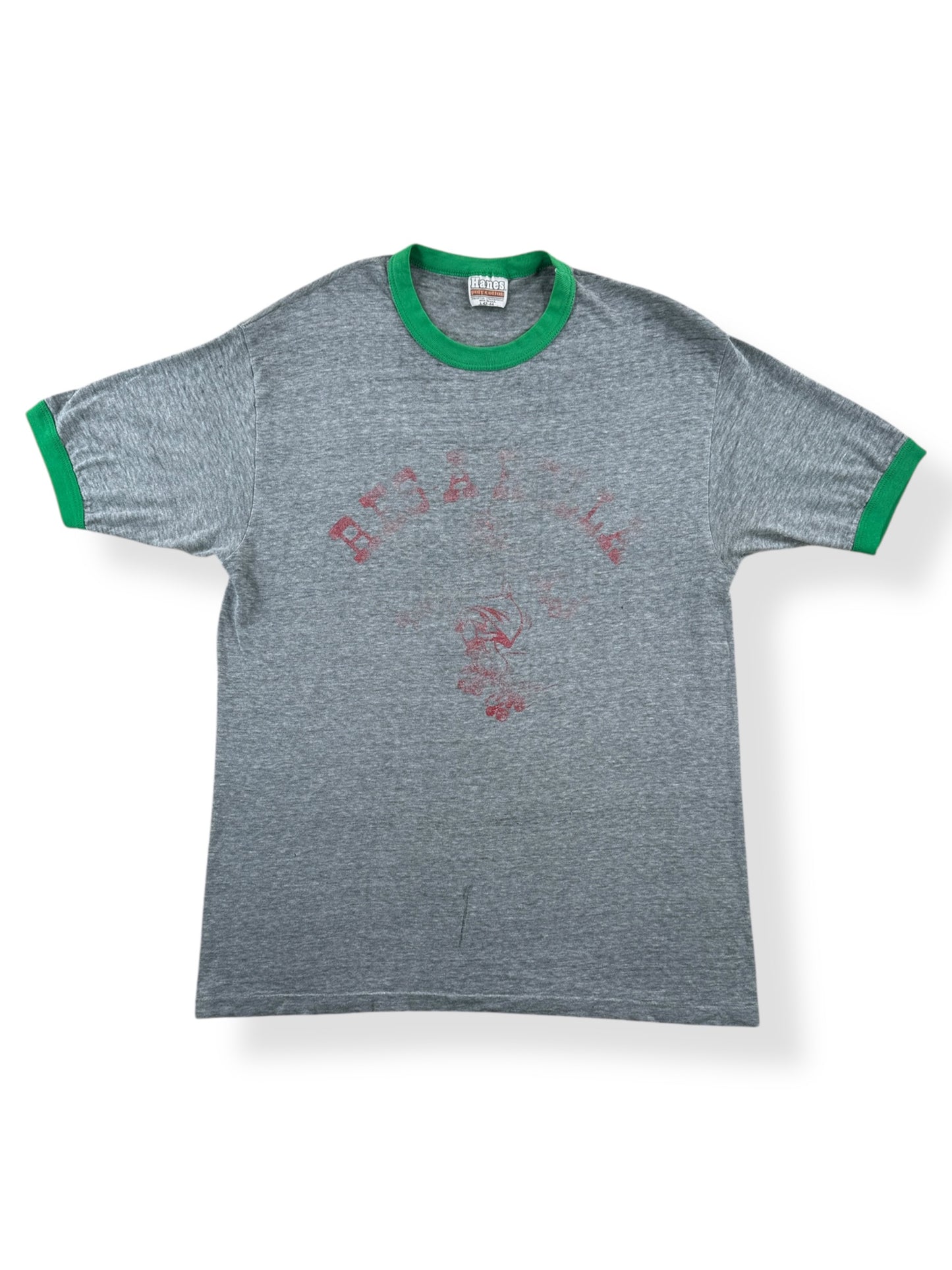 Front of Vintage Paper Thin Res-A-Rolla Ringer Tee SZ L (Fits M)