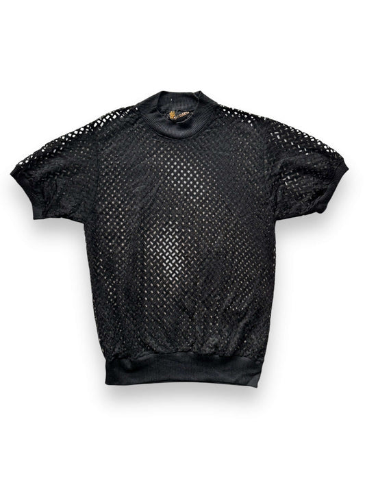 Front of Vintage Dorado Mesh Top SZ M