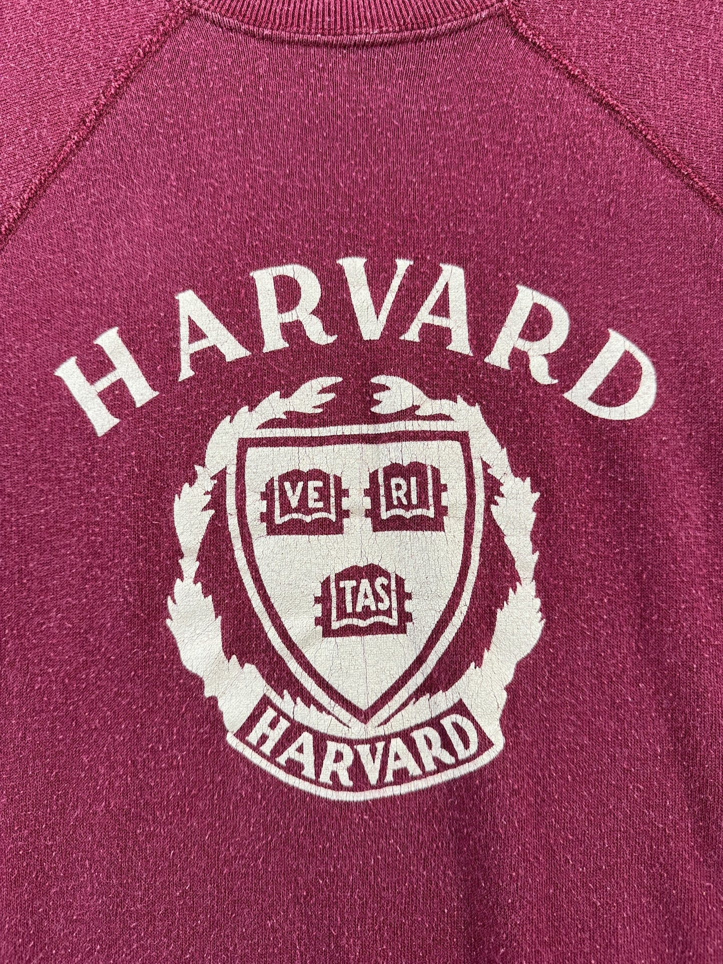 Graphic of Vintage Harvard Champion Sweatshirt SZ L (Fits M)
