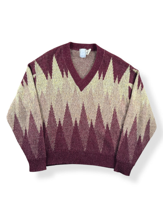 Front of Vintage Mohair Acrylic Blend Sweater SZ M