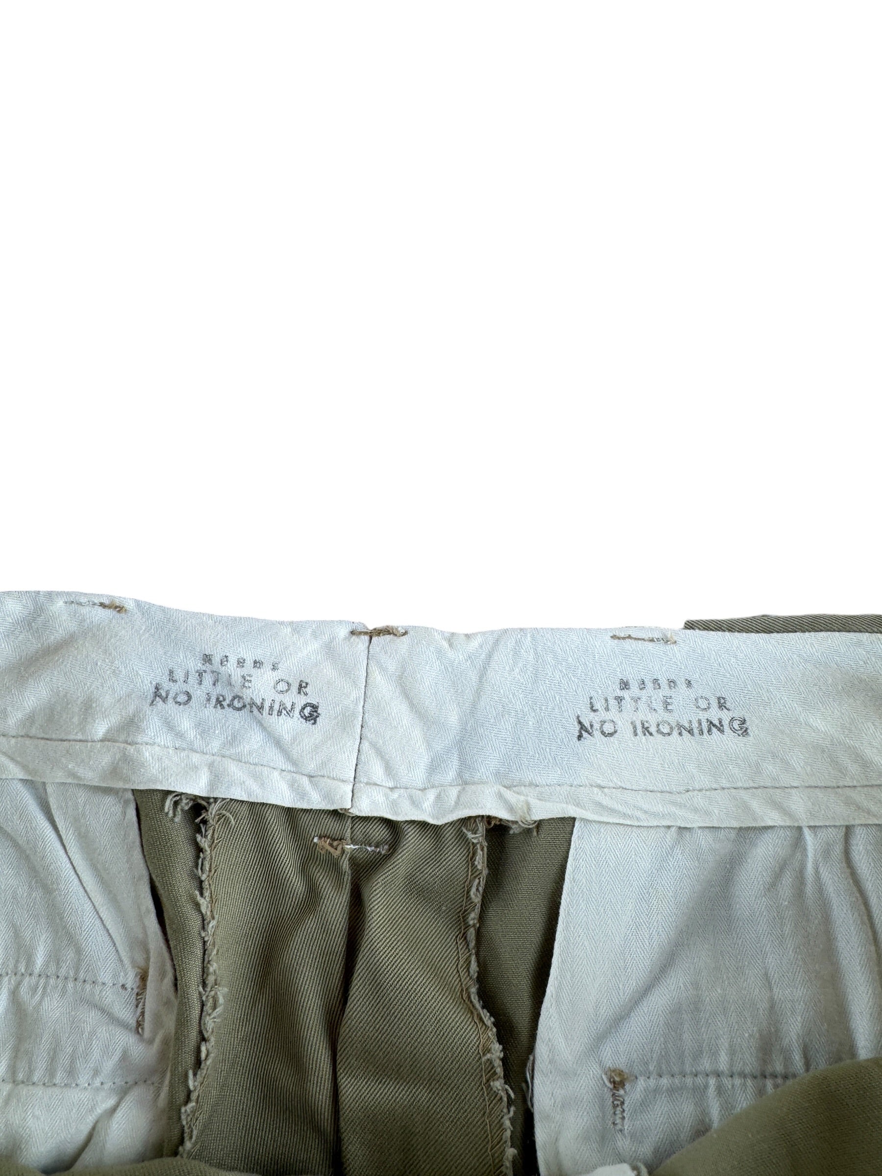 Stencil on Vintage Powrhouse Army Cloth Work Pants W33