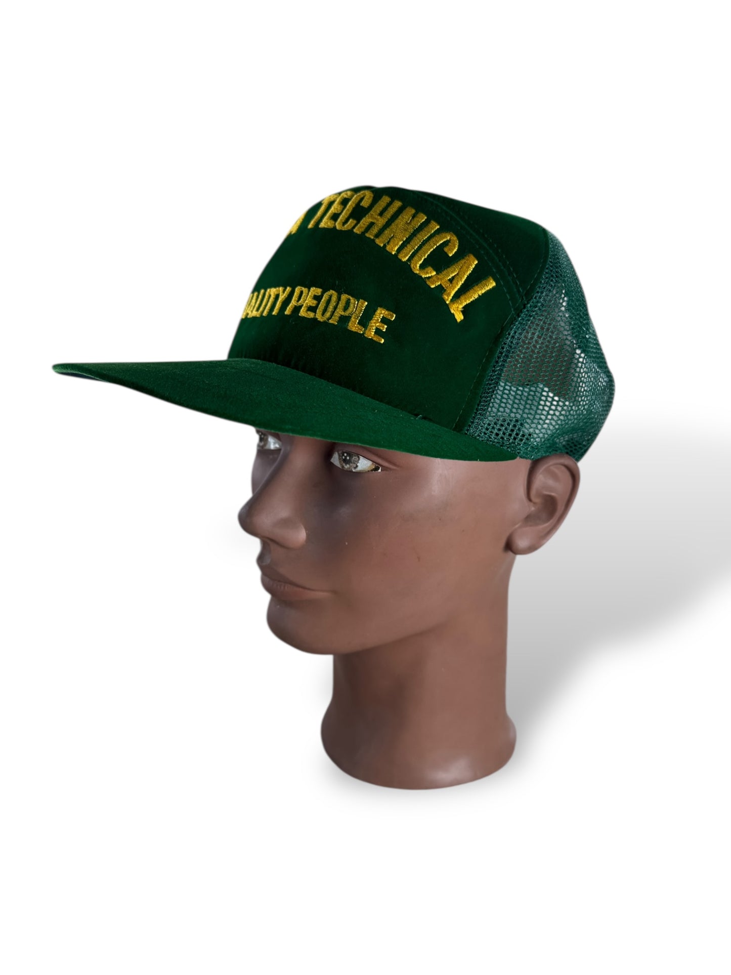 3/4 Shot on Vintage Wauna Technical Satin Trucker Hat SZ OSFA