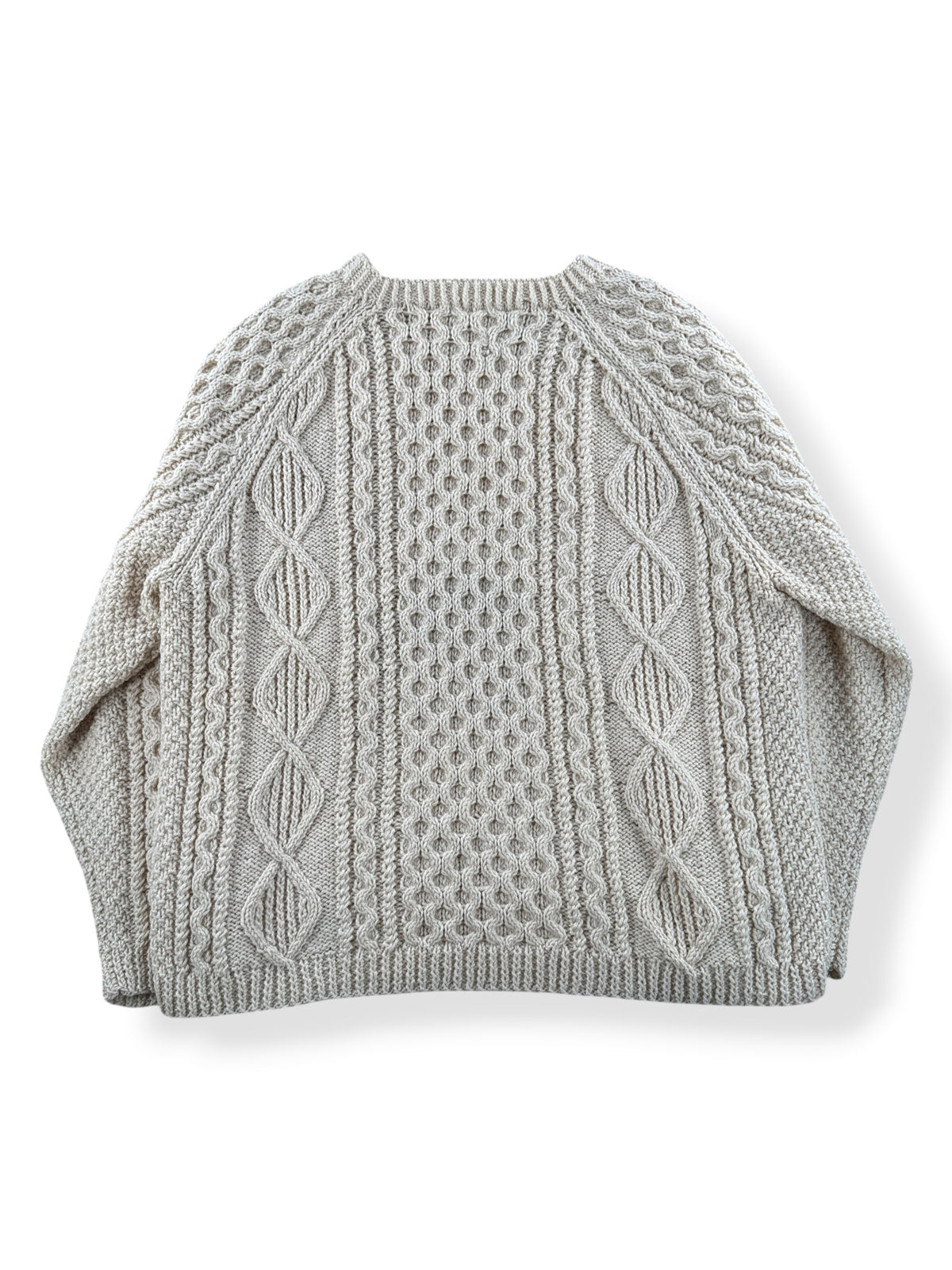 Back of Vintage Fisherman Sweater SZ XL