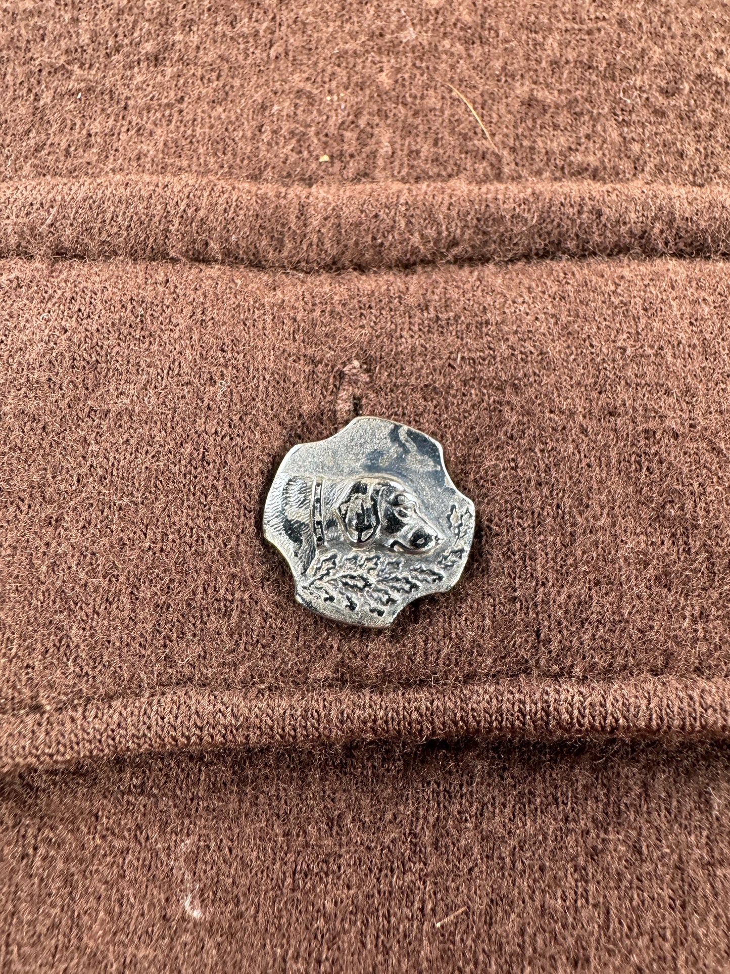 Label on Vintage Spinnaker Wool Shirt SZ L (Fits M)