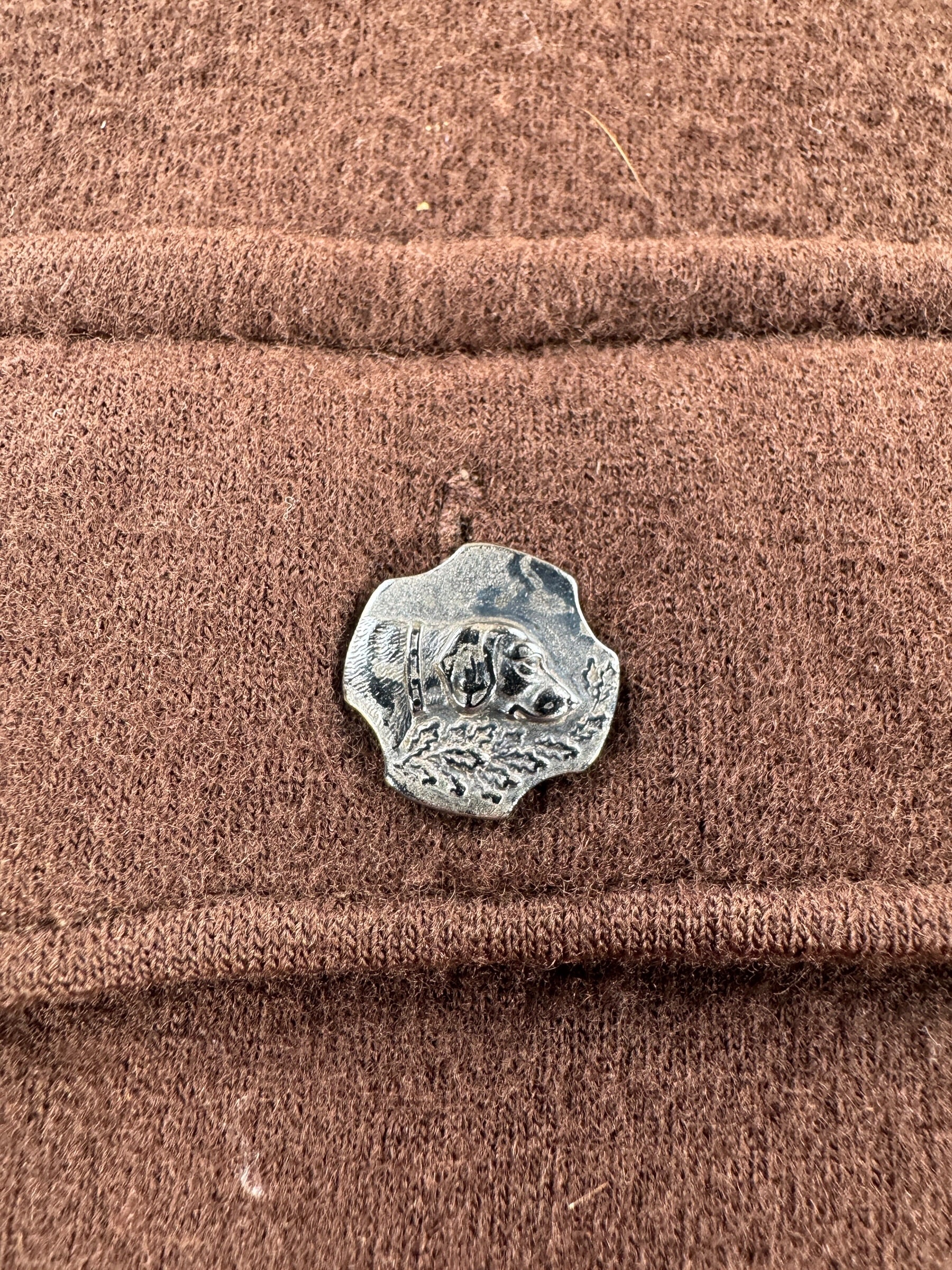 Label on Vintage Spinnaker Wool Shirt SZ L (Fits M)