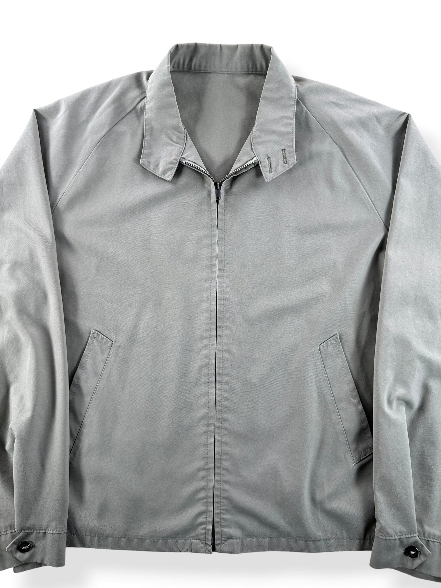 Front Close Up of Vintage Pacific Trail Harrington Jacket SZ 46
