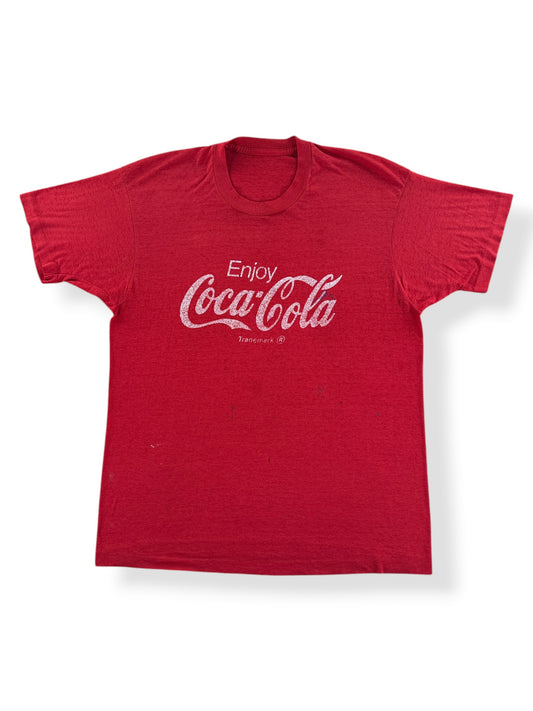 Front of Vintage Coca Cola Tee SZ L