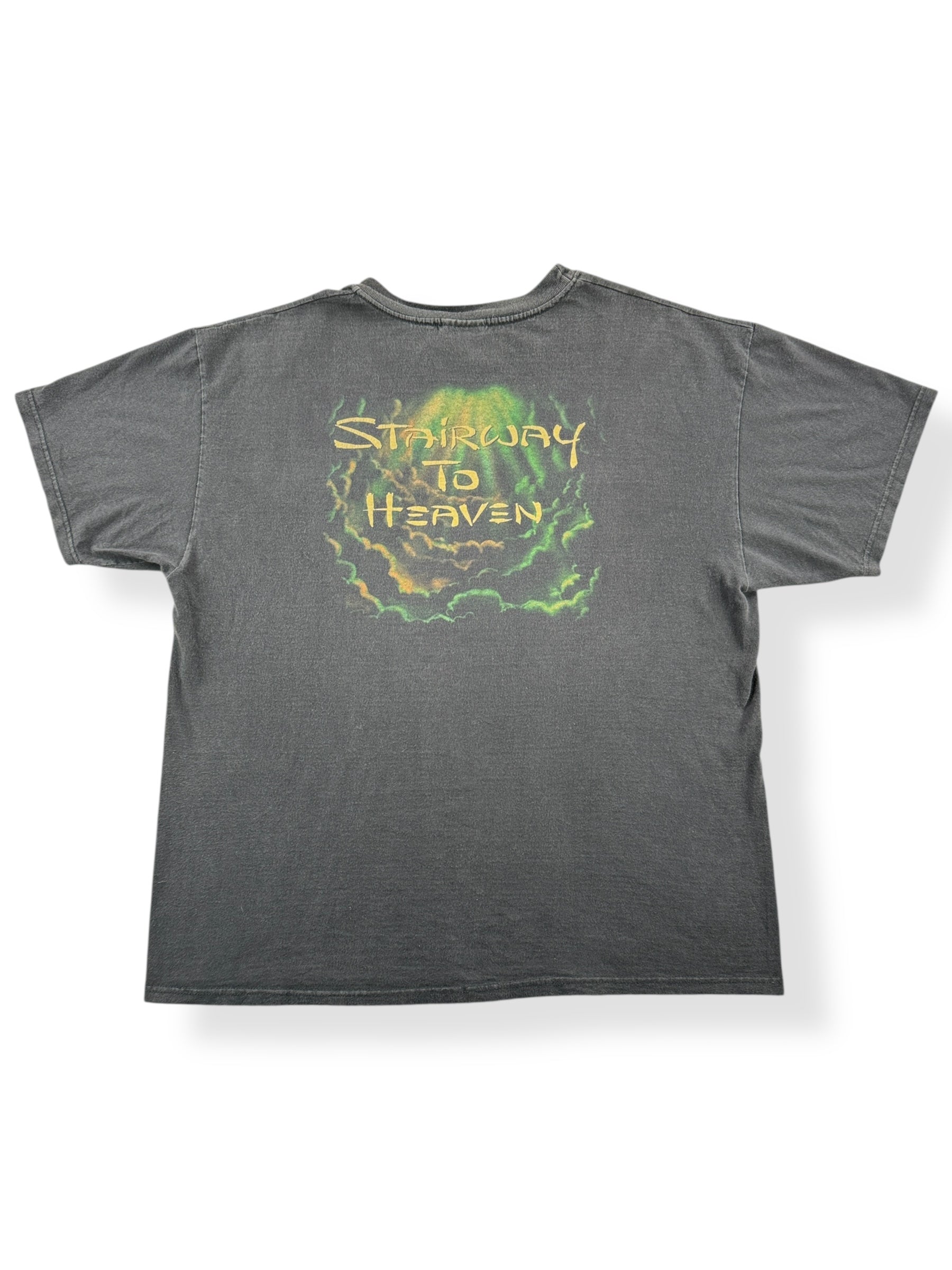 Back of Vintage Led Zeppelin Stairway to Heaven Tee SZ XL