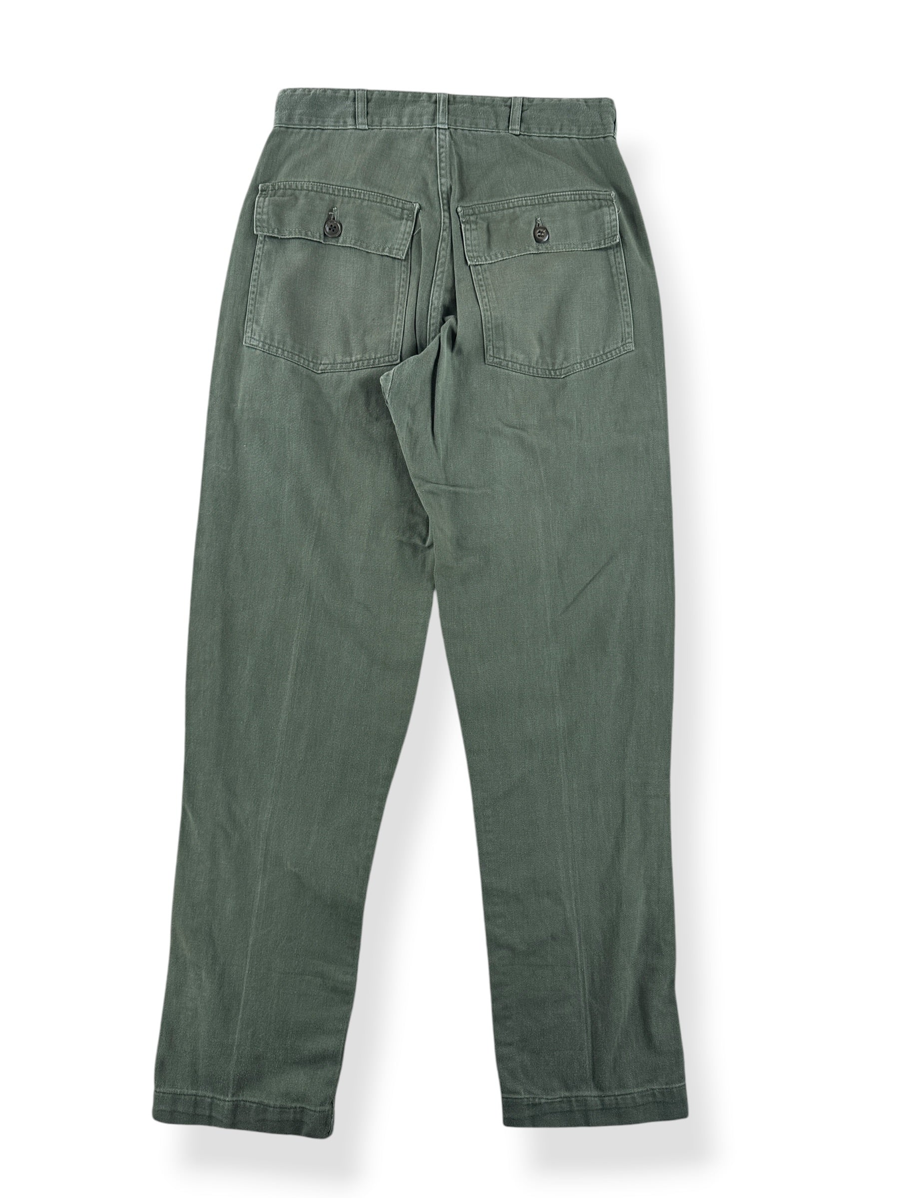 Back of Vintage 0G107 Trousers W28