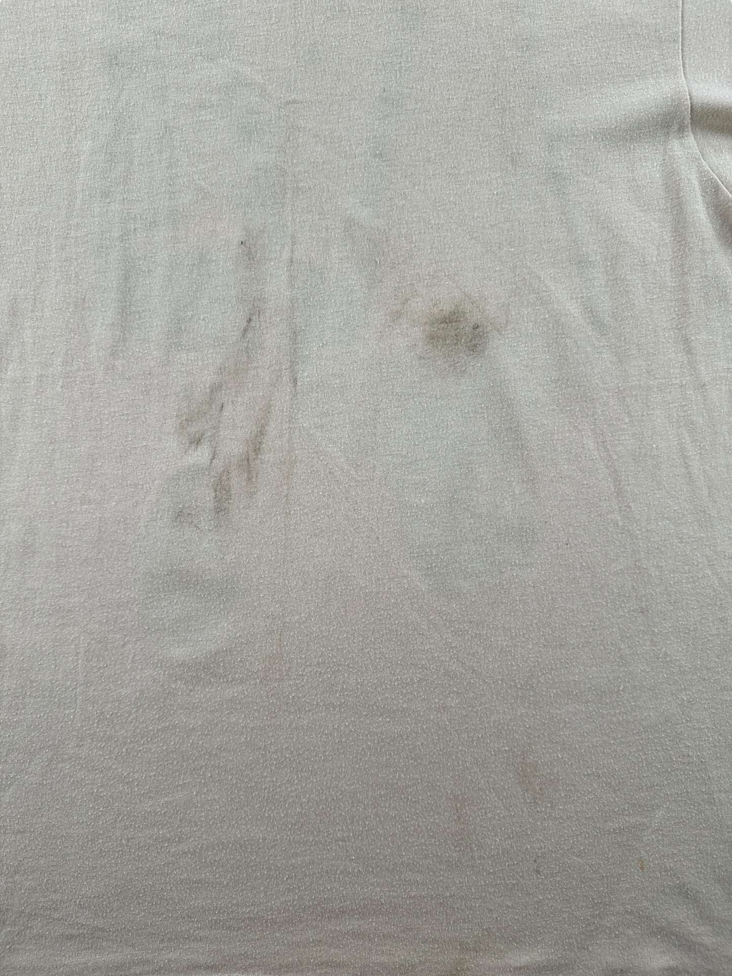 Stain on Vintage Photographer Tee SZ M