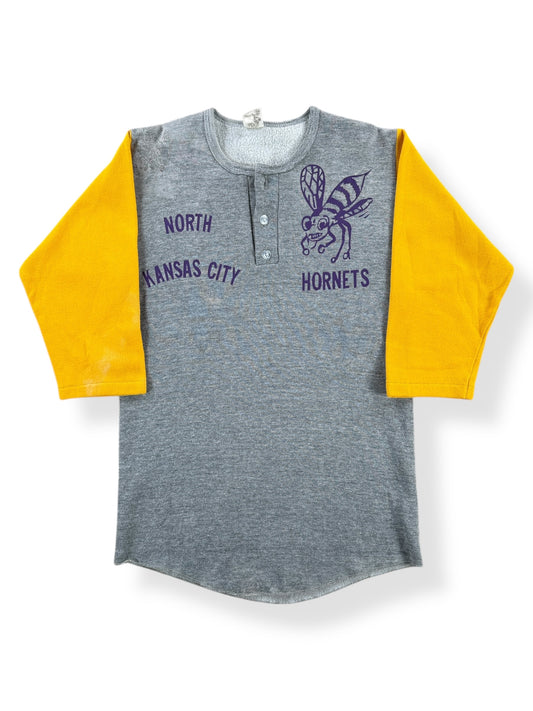 Front of Vintage North Kansas City Hornets Russell Henley Shirt SZ S