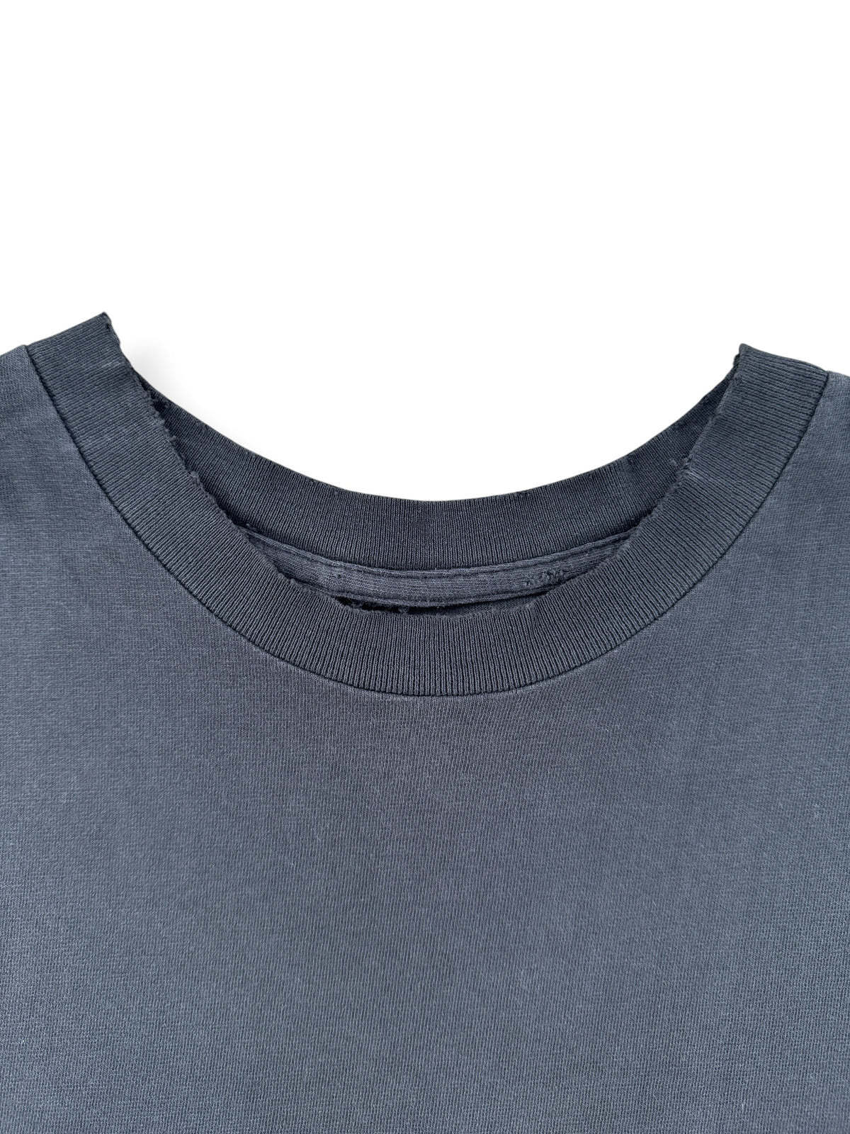 Collar on Vintage Black Blank Tee SZ XL