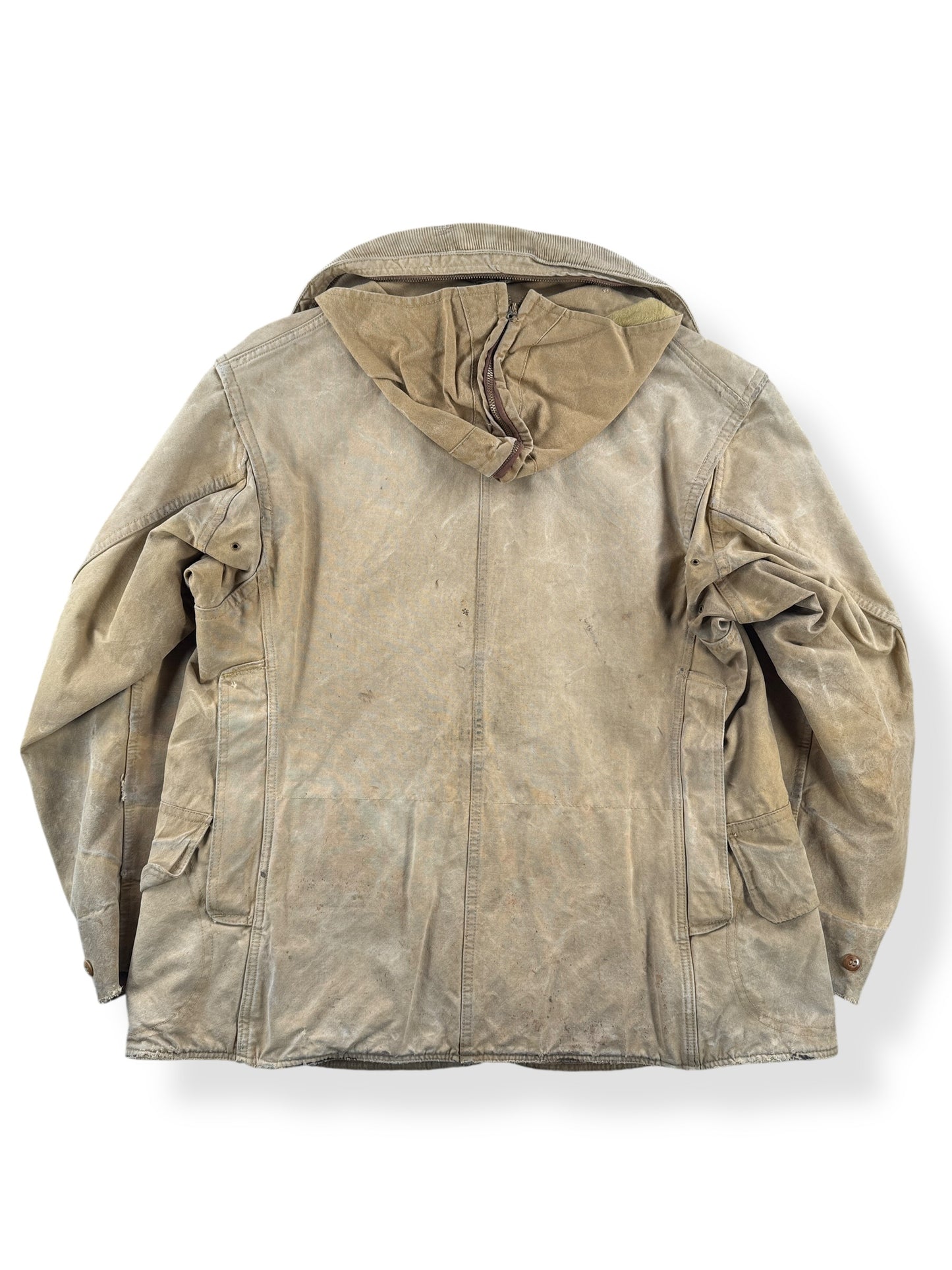 Back of Vintage 40s Era Hunting Jacket SZ M