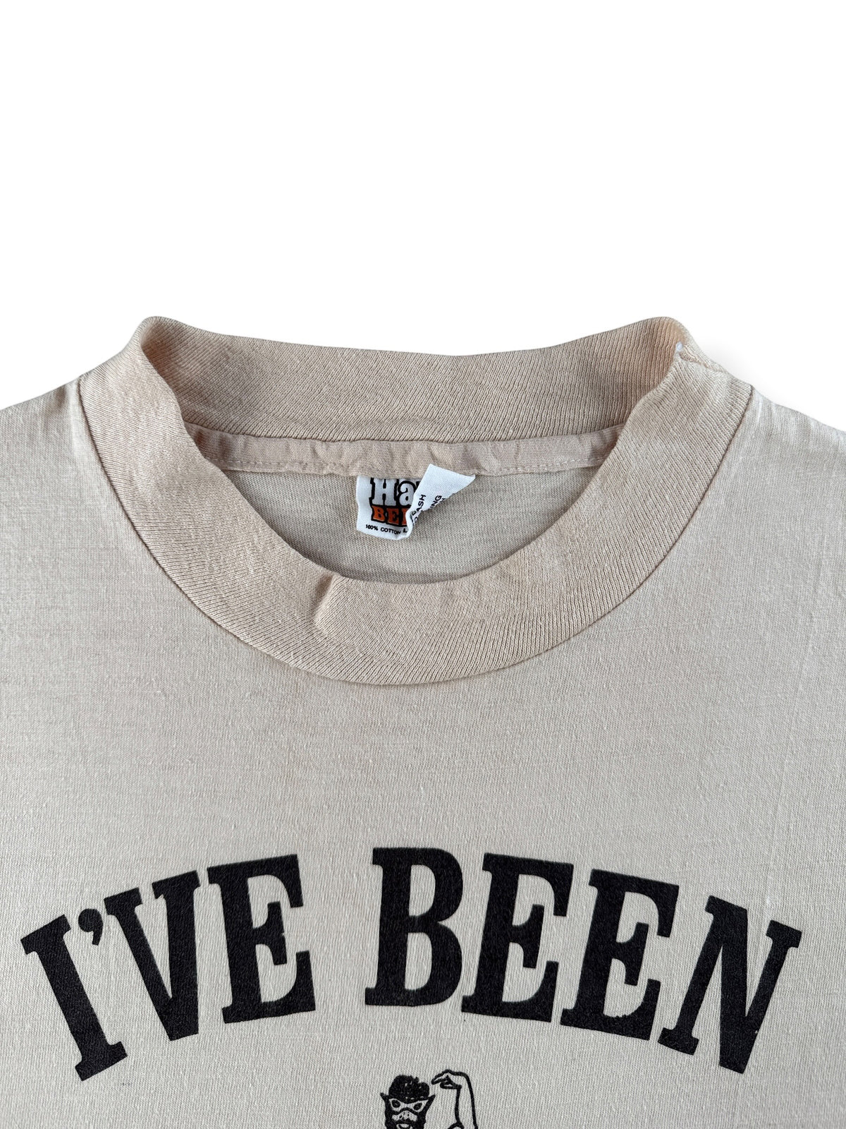 Collar on Vintage 1970s TUTU Tee SZ L (Fits M)