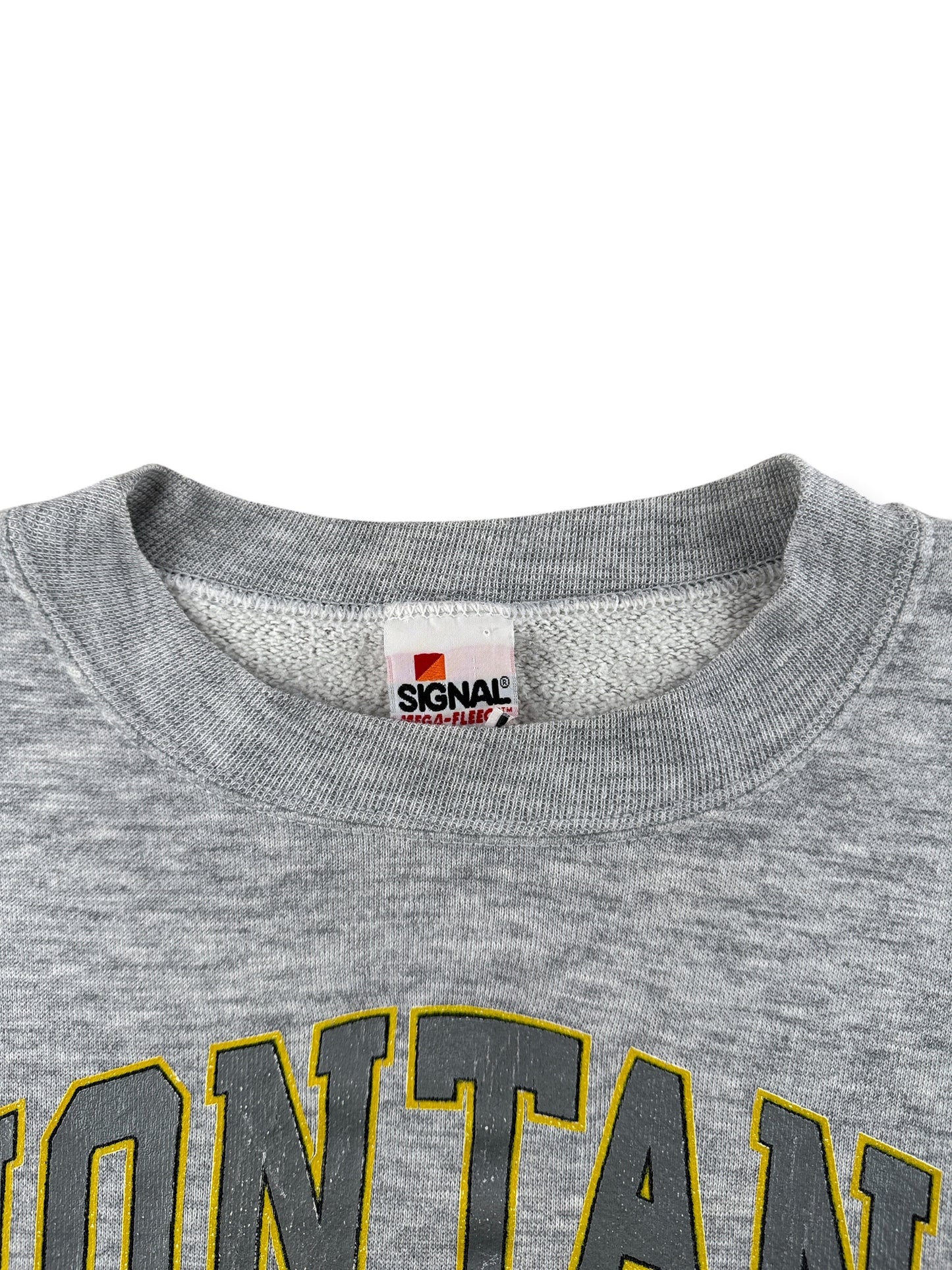Collar on Vintage Montana Grizzlies Crewneck SZ L (Fits M)