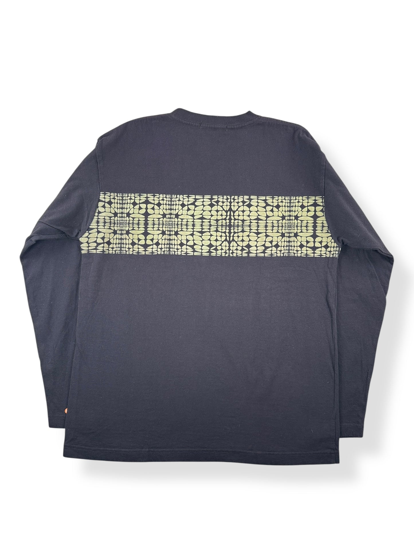 Back of Vintage Beams Gallery Long Sleeve Art Tee SZ L