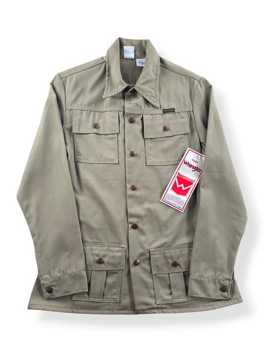 Front of Vintage NOS Wrangler Safari Jacket SZ M
