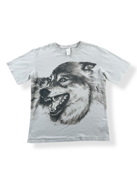 Front of Vintage Wolf Tee SZ L