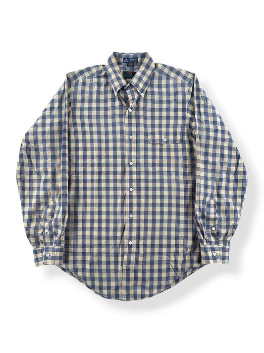 Front of Vintage 80s Abercrombie & Fitch Plaid Shirt SZ M
