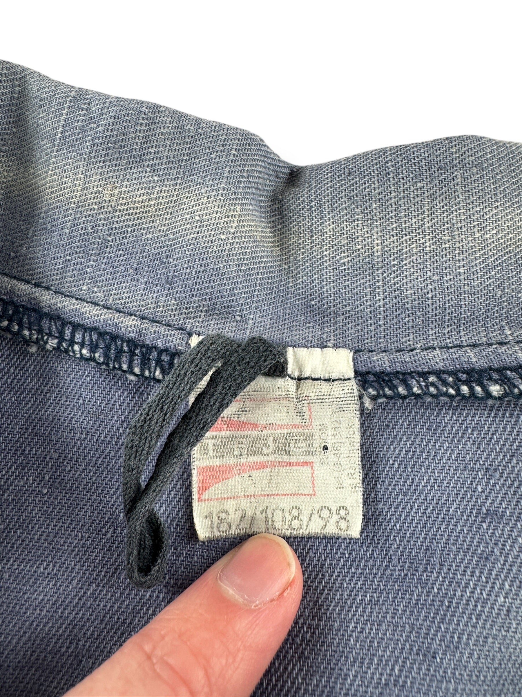 Tag on Vintage Tejg French Chore Coat SZ L