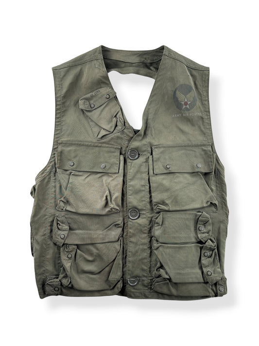 Front of Vintage WWII US Army Air Forces Flight Survival Vest SZ S