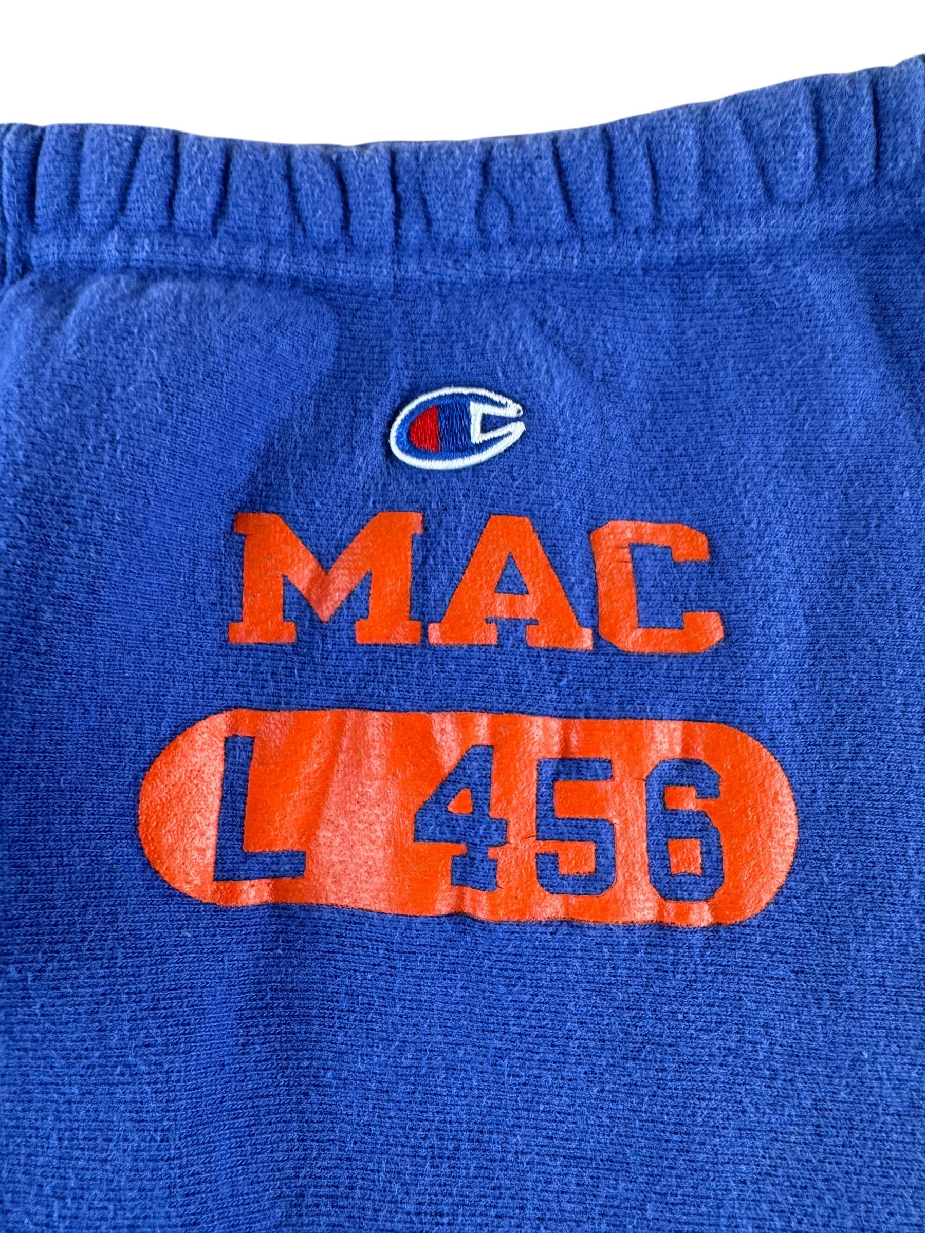 Graphic of Vintage Champion Reverse Weave MAC Sweatpants SZ L
