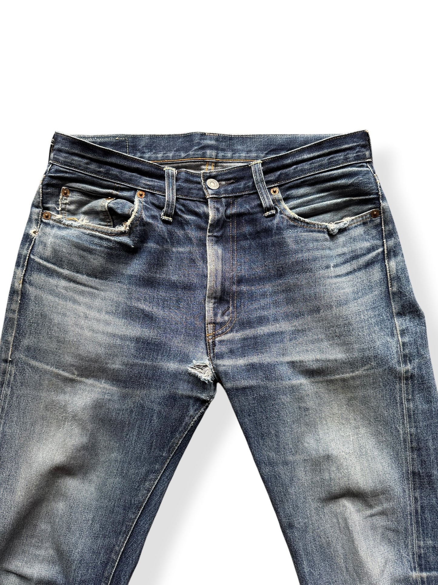 Close-up of Levi's LVC 501ZXX Jeans W32