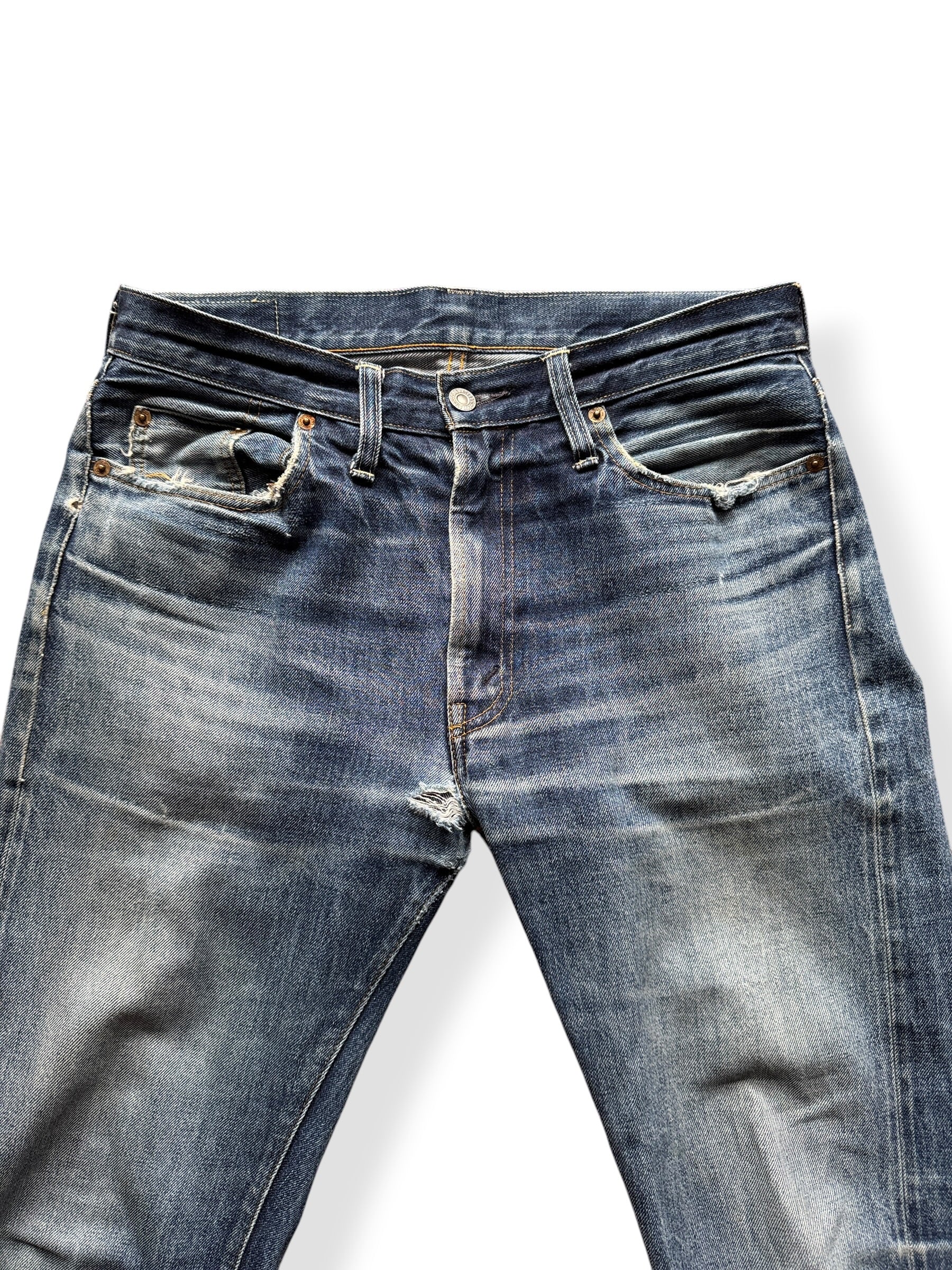 Close-up of Levi's LVC 501ZXX Jeans W32