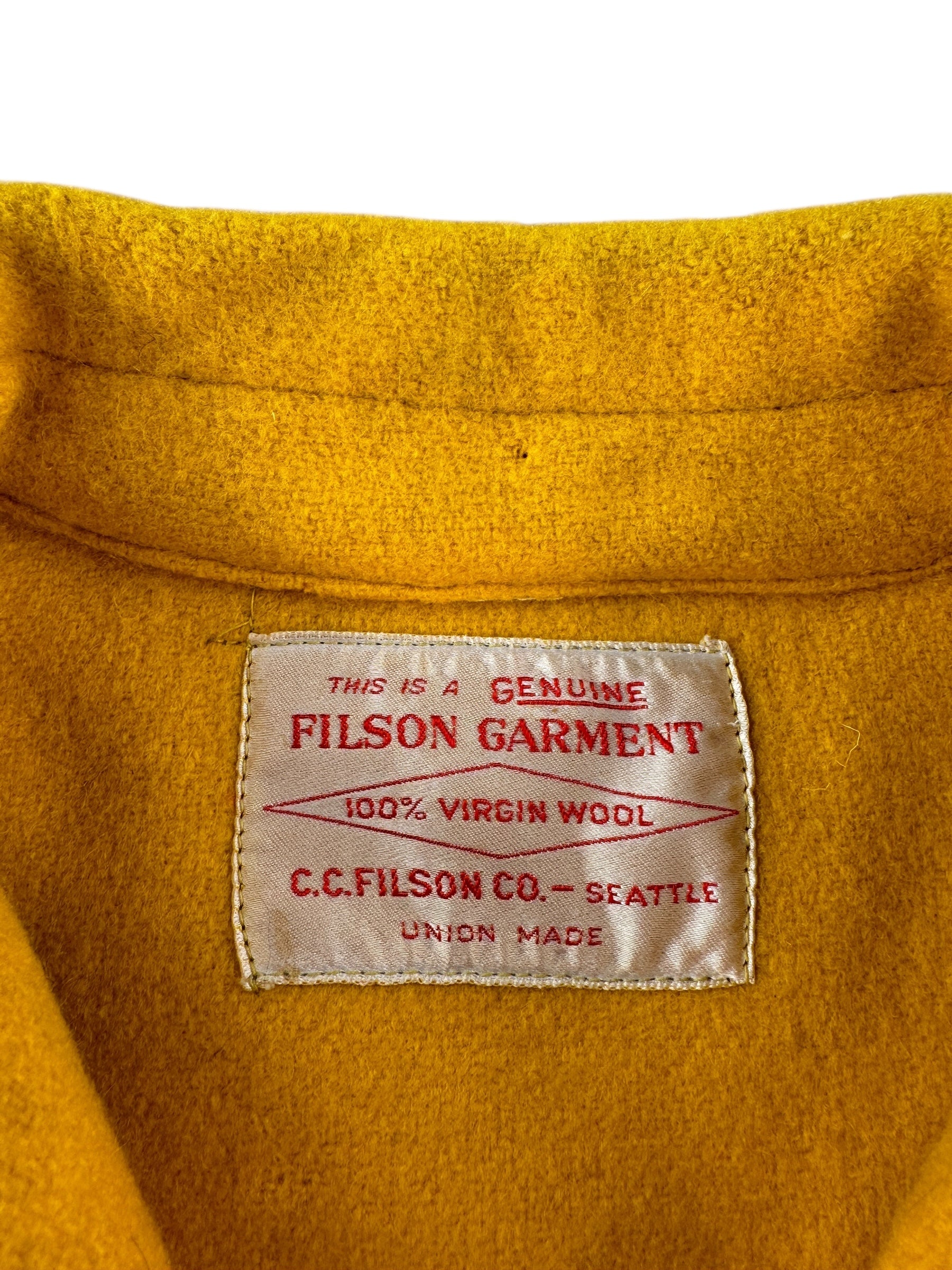 Vintage Filson Gold Cruiser SZ 46 – The Barn Owl Vintage Goods