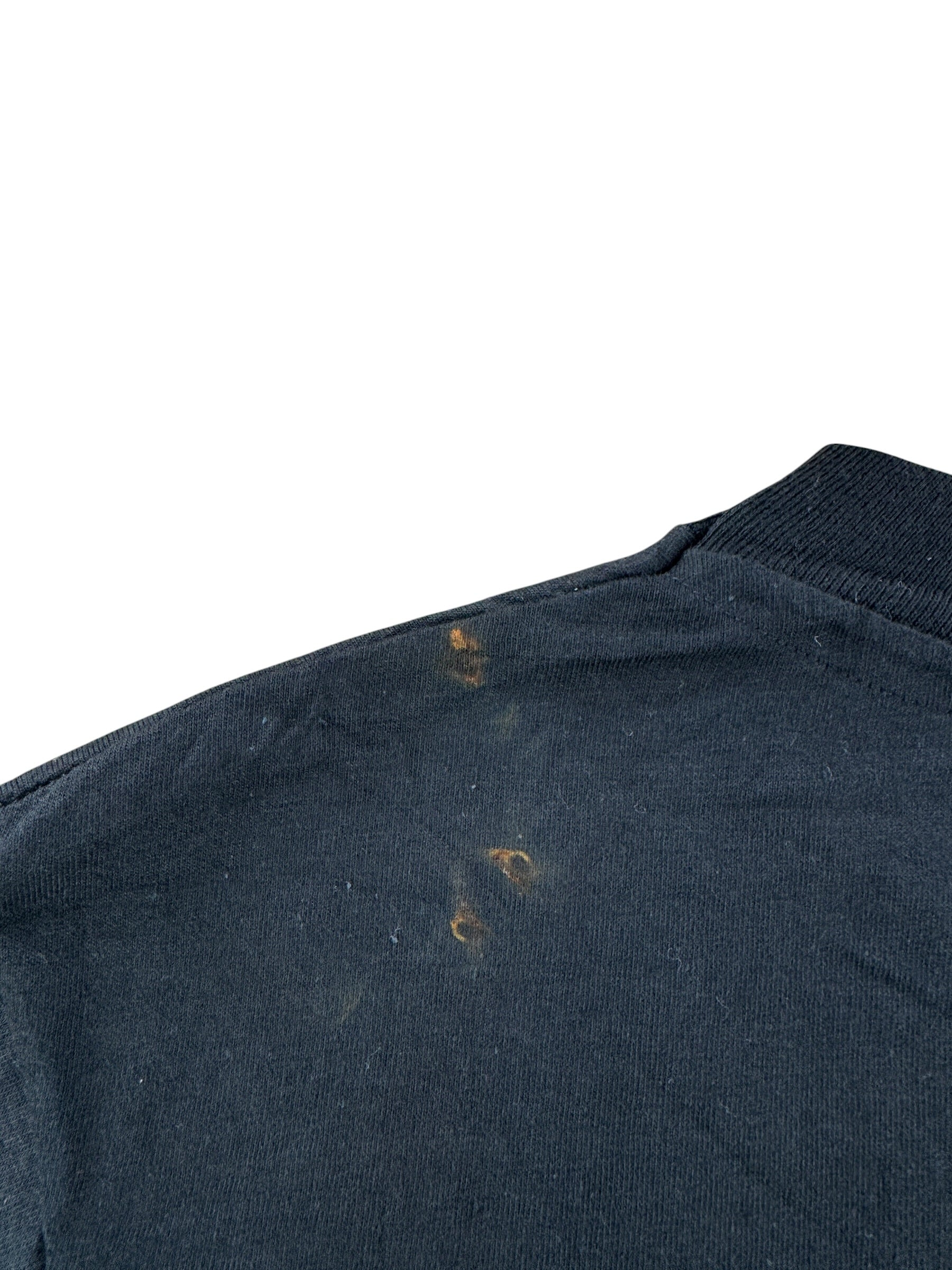 Staining on Vintage Bellevue Harley Davidson Logo Tee SZ M (Fits S)