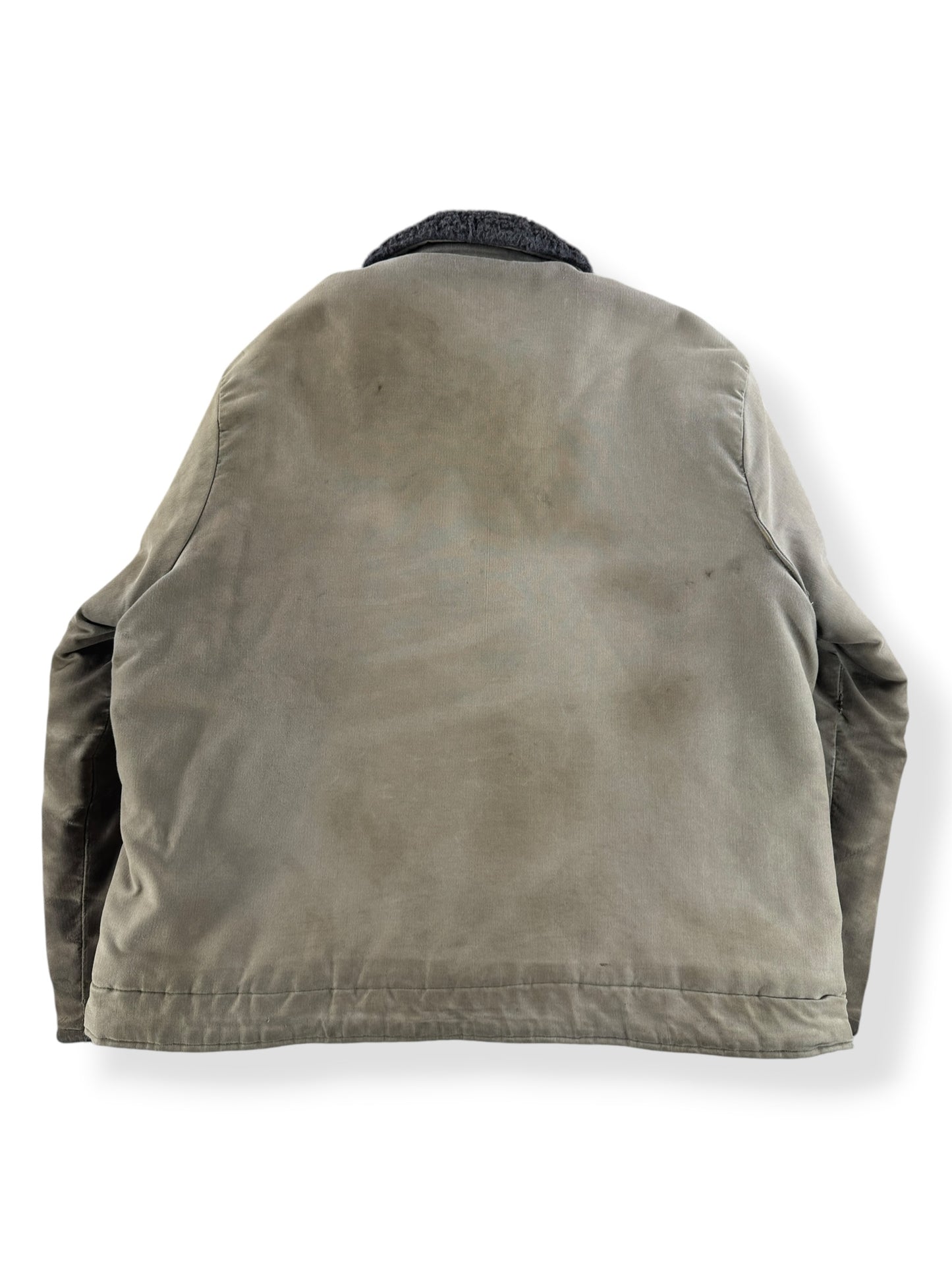 Back of Vintage Salty Civilian N-1 Deck Jacket SZ XXL
