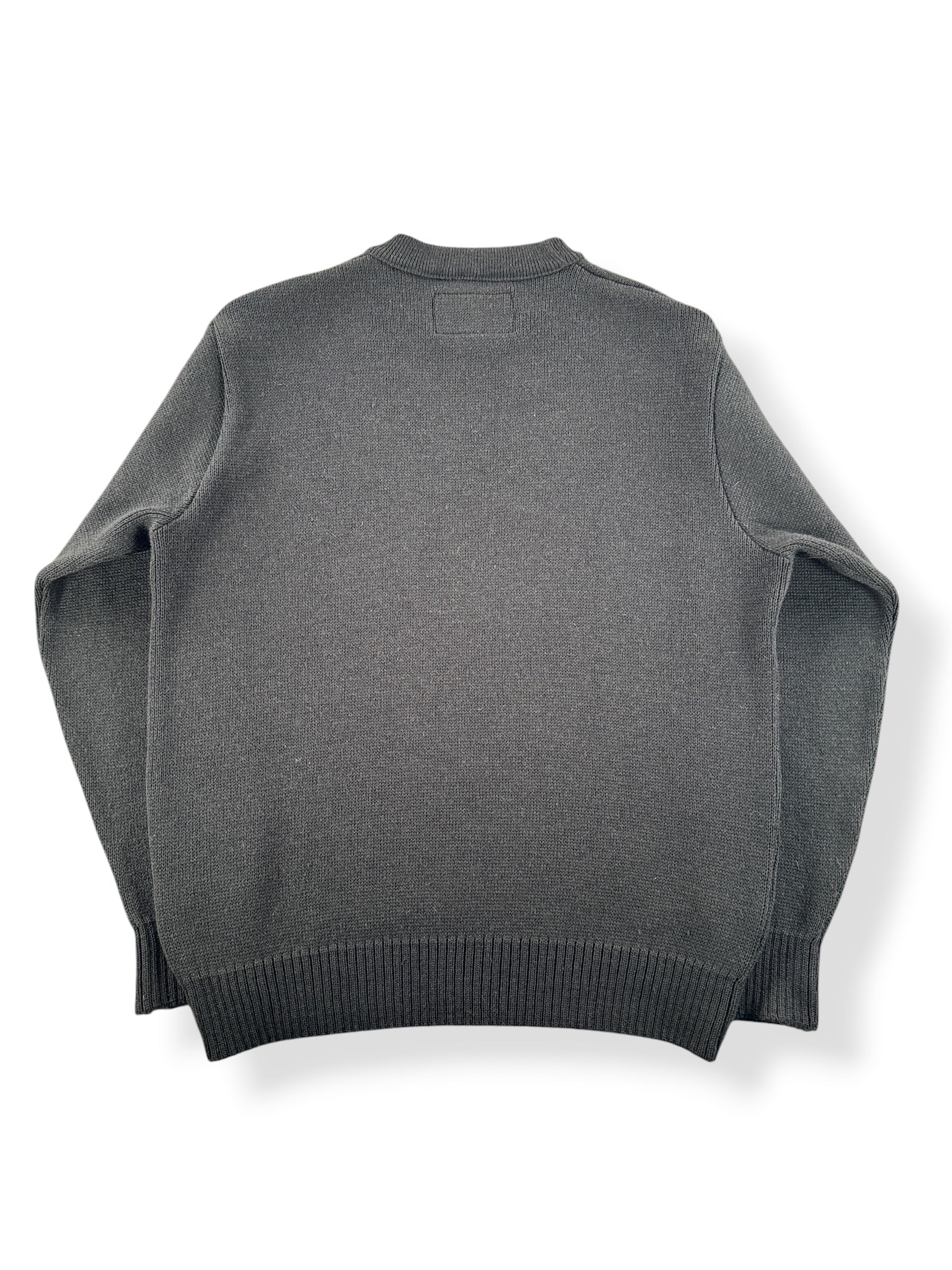 Back of Filson Dark Timber Crewneck Guide Sweater SZ L