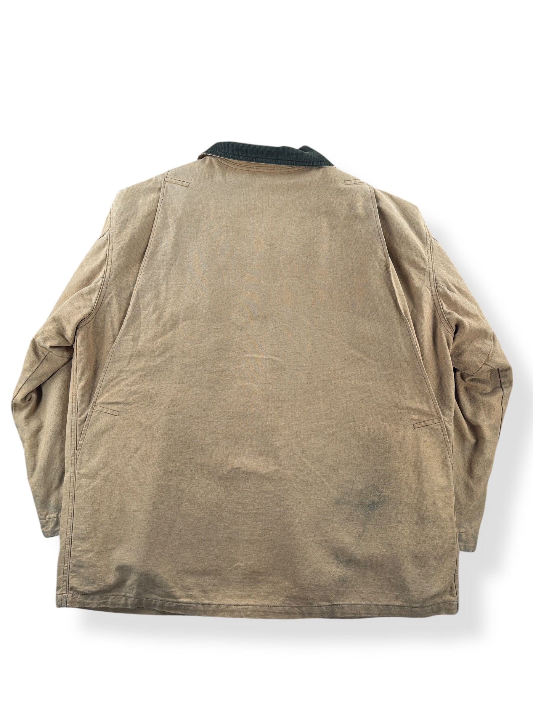 Back of Vintage LL Bean Barn Coat w/ Wool Liner SZ XL