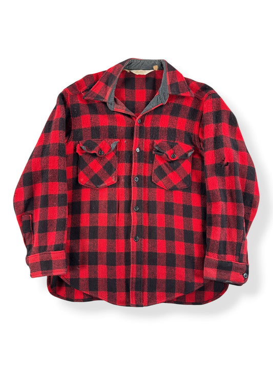 Front of Vintage Woolrich Buffalo Plaid Flannel SZ L