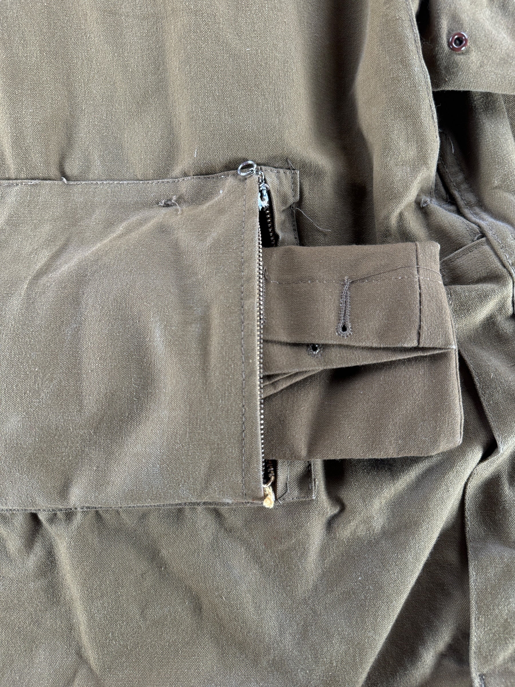 Back Pocket on Vintage NOS Bullseye Bill Hunting Jacket SZ 38